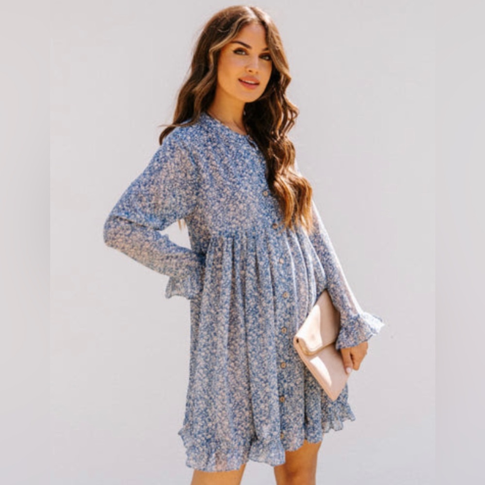 Vici Bianchi Floral Button Down Babydoll
Dress - Extra Small